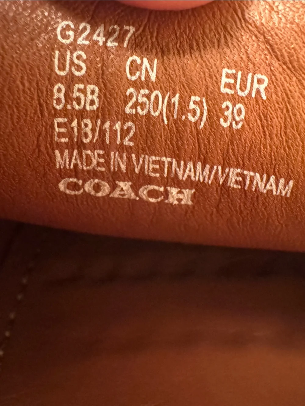 Coach Crosby Driver Loafers Size 8.5